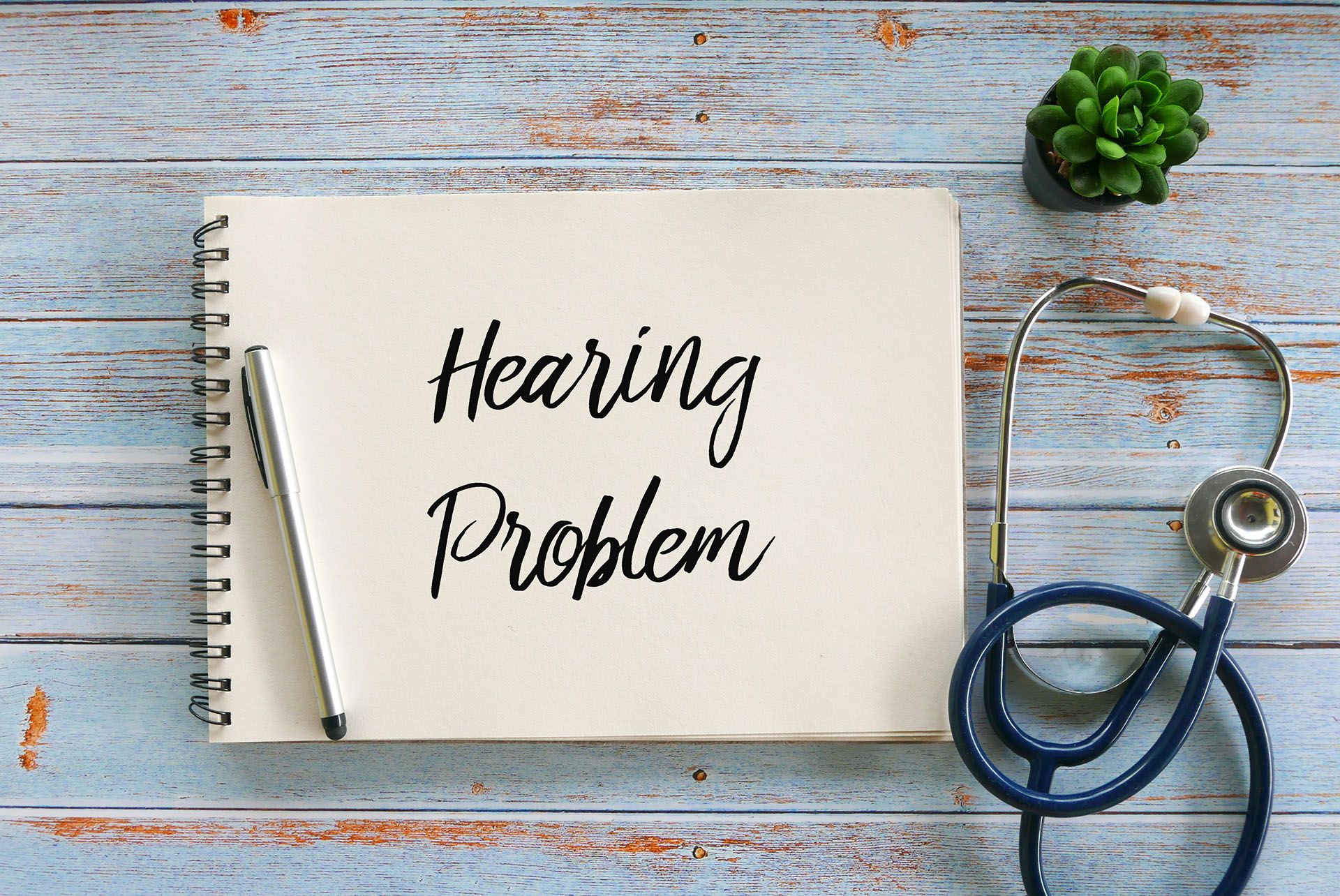 Hearing Problem notepad