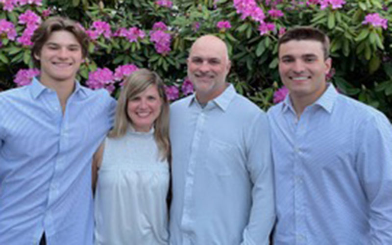 Heidi LeFrancois, M.S. with her Family